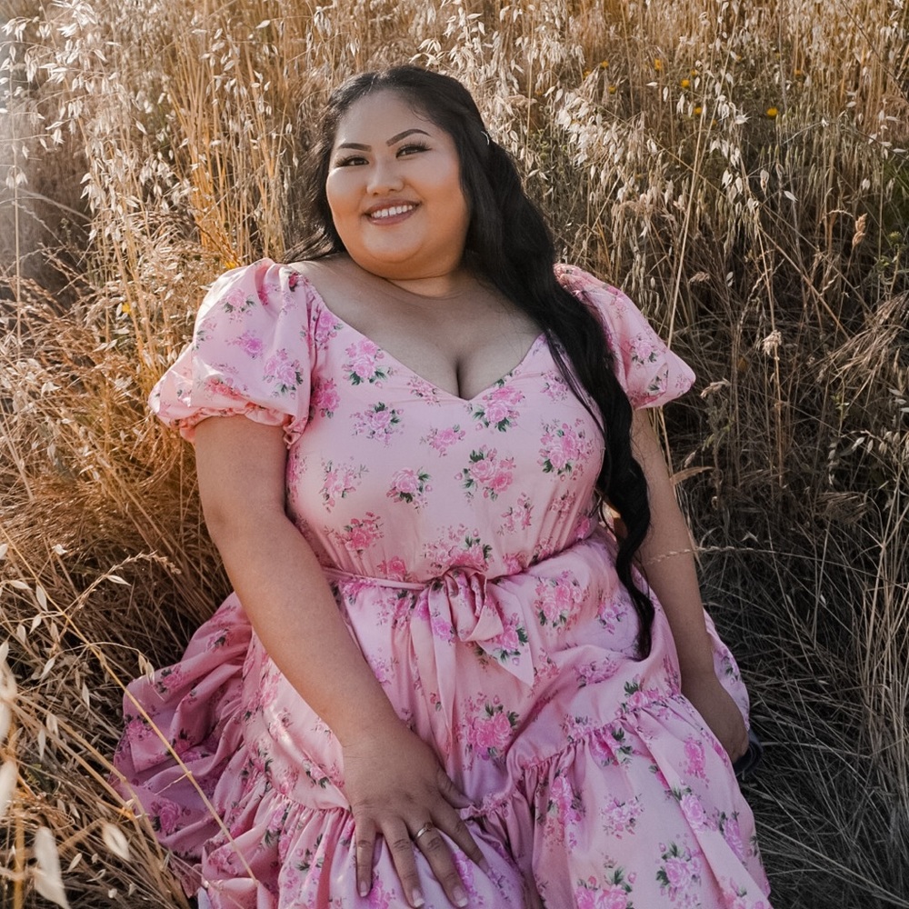 Cottagecore floral dress